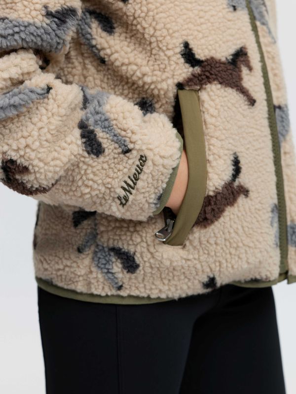 LeMieux Mini Theo Pony Fleece Willow Green