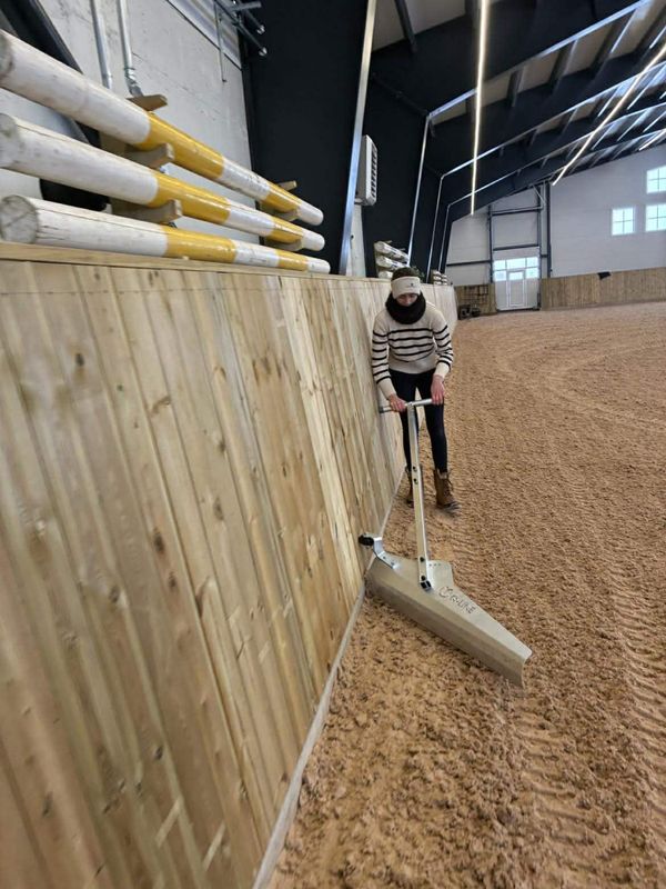 Q-Line Arena Track Plow med hjul