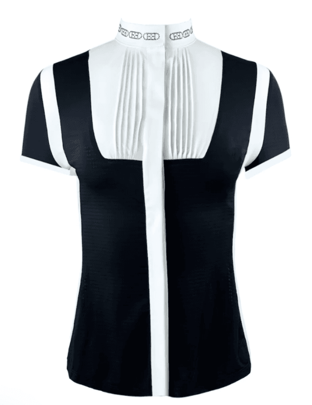 Estrelle Design Crystal Chain Stevneskjorte kort erm