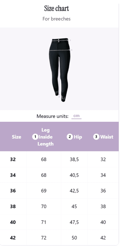 Estrelle Design Iconic F-grip ridebukse sort