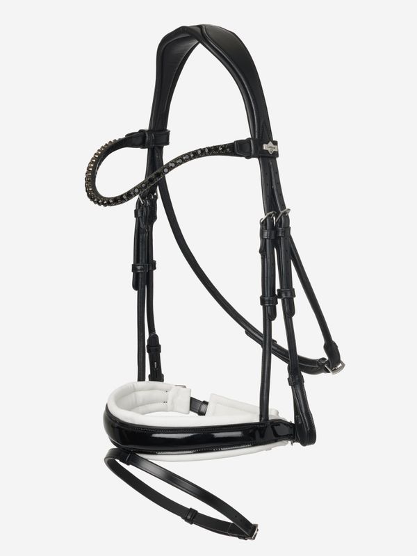 LeMieux Kudos Patent Rolled Dressage Bridle