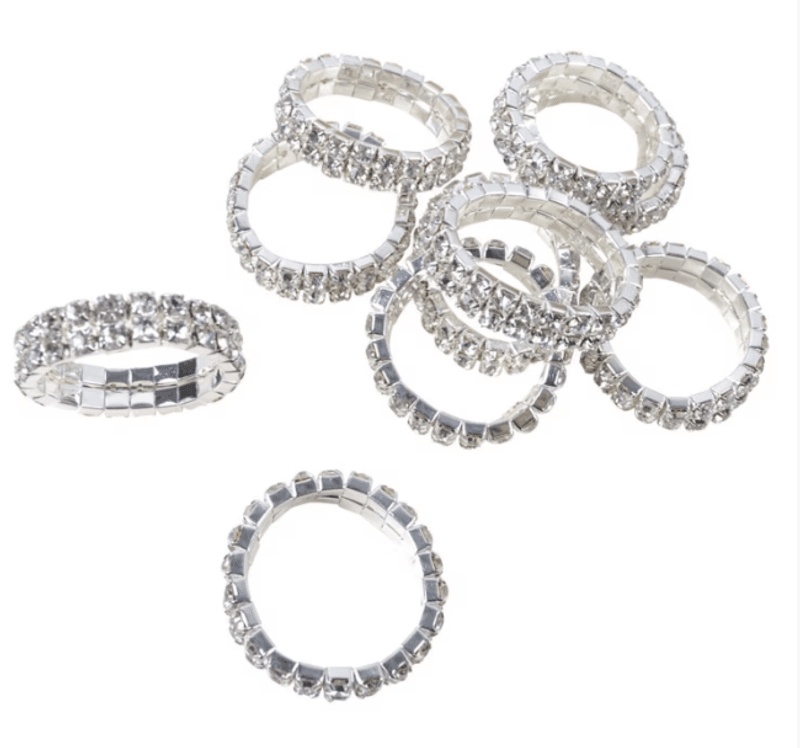 Hansbo Sport Flettebånd i Krystaller