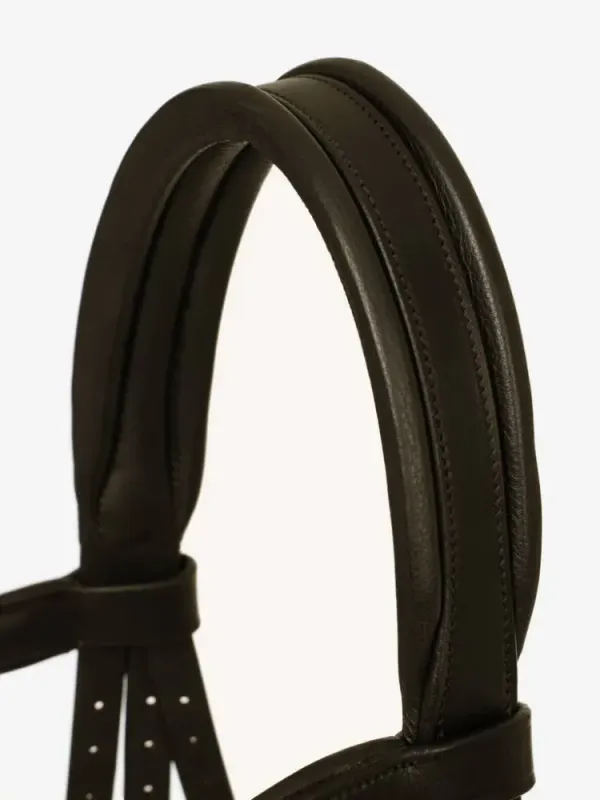 LeMieux Arika Drop Bridle Brown/Silver