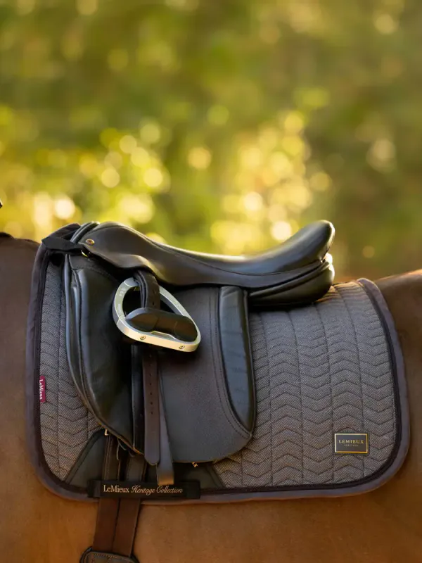 LeMieux Heritage Herringbone Dressage Square